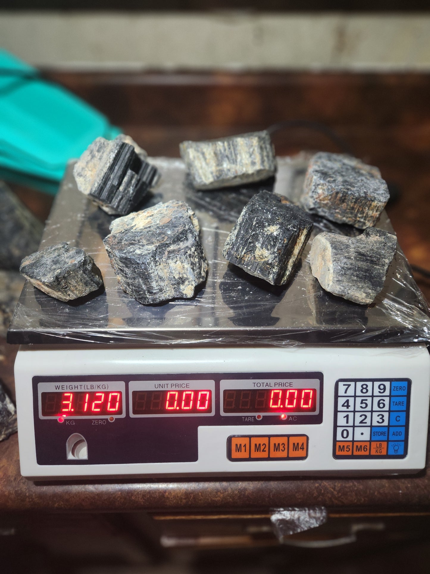 Raw Black Tourmaline