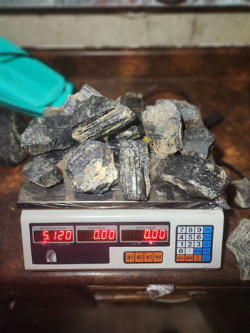 Raw Black Tourmaline