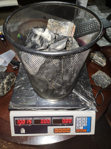 Raw Black Tourmaline