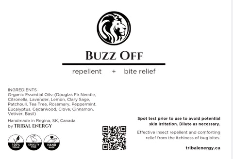 Buzz Off Repellant/Afterbite